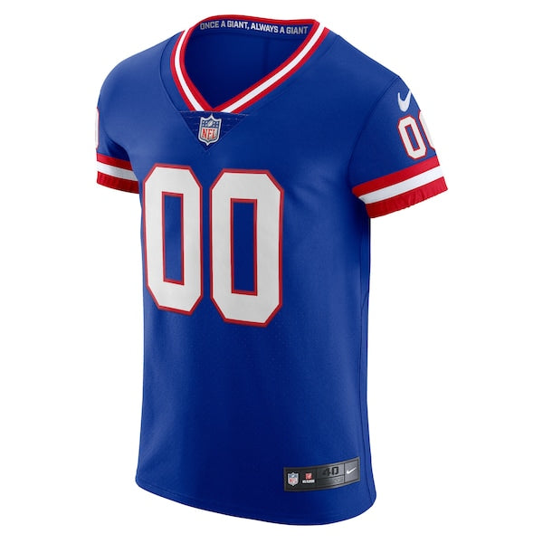 New York Giants Nike Classic Vapor Elite Custom Jersey - Royal - Image 2