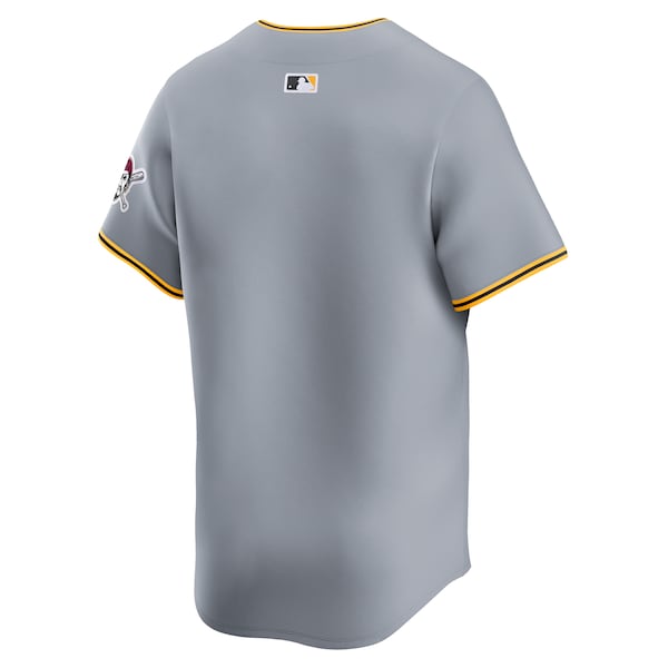 Pittsburgh Pirates Nike Away Limited Jersey - Gray - Image 3
