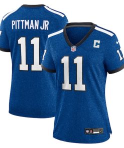 Michael Pittman Jr. Indianapolis Colts Nike Women's Player Jersey - Blue