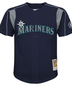 Alternative view of Felix Hernandez Seattle Mariners  Preschool Cooperstown Collection Batting Practice Jersey - Navy