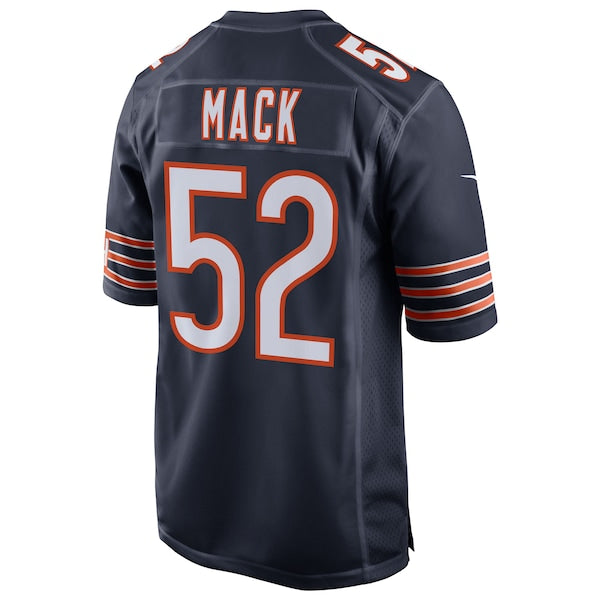 Khalil Mack Chicago Bears Nike Game Player Jersey - Navy - Image 2