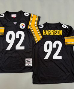 James Harrison Pittsburgh Steelers Authentic Throwback Retired Player Jersey