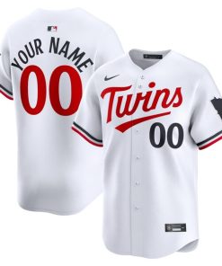 Minnesota Twins Nike Youth Home Limited Custom Jersey - White
