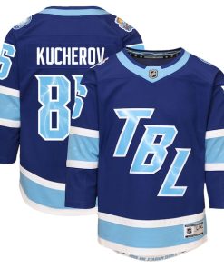 Nikita Kucherov Tampa Bay Lightning Outerstuff Youth 2026 NHL Stadium Series Premier Jersey - Blue