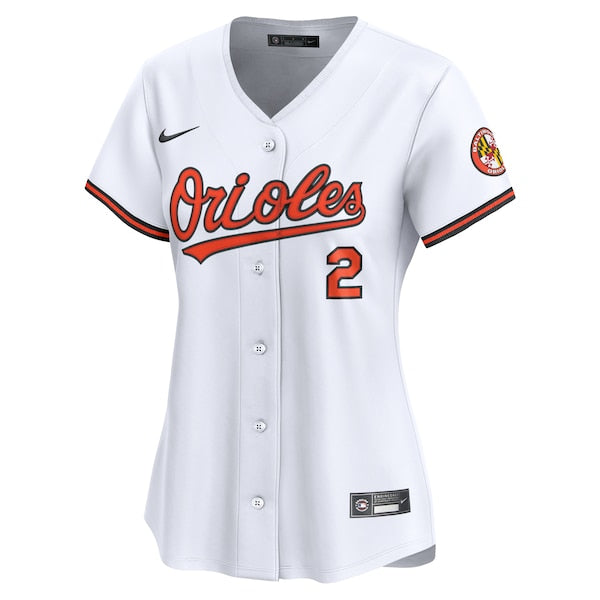 Gunnar Henderson Baltimore Orioles Nike Women's Home Limited Player Jersey?ยจC White - Image 2