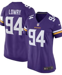 Dean Lowry Minnesota Vikings Nike Women's Game Player Jersey - Purple