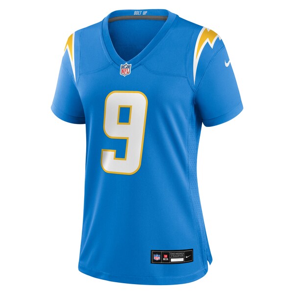 Tre Harris Los Angeles Chargers Nike Women's Team Game Jersey - Powder Blue - Image 3