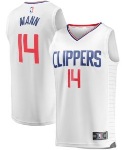 Terance Mann LA Clippers  Fast Break Replica Player Jersey White - Association Edition