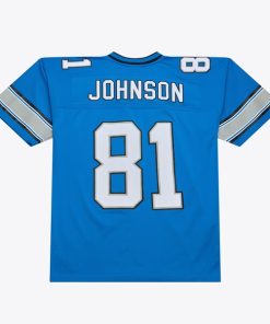 Alternative view of Calvin Johnson Detroit Lions  2007 Legacy Replica Jersey - Blue