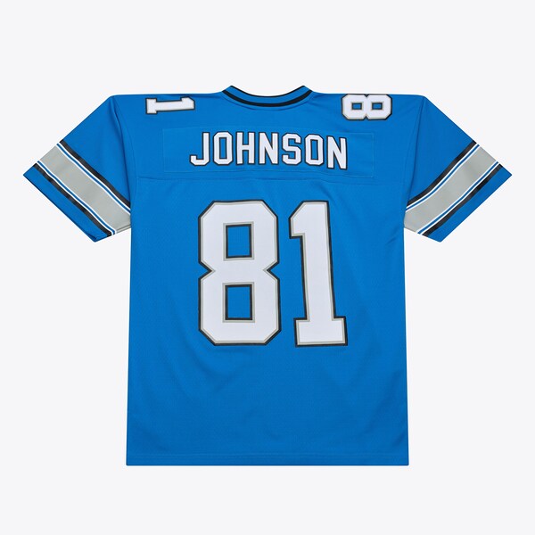Calvin Johnson Detroit Lions 2007 Legacy Replica Jersey - Blue - Image 2