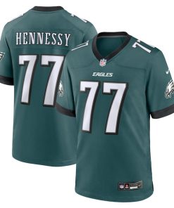 Matt Hennessy Philadelphia Eagles Nike  Game Jersey - Midnight Green