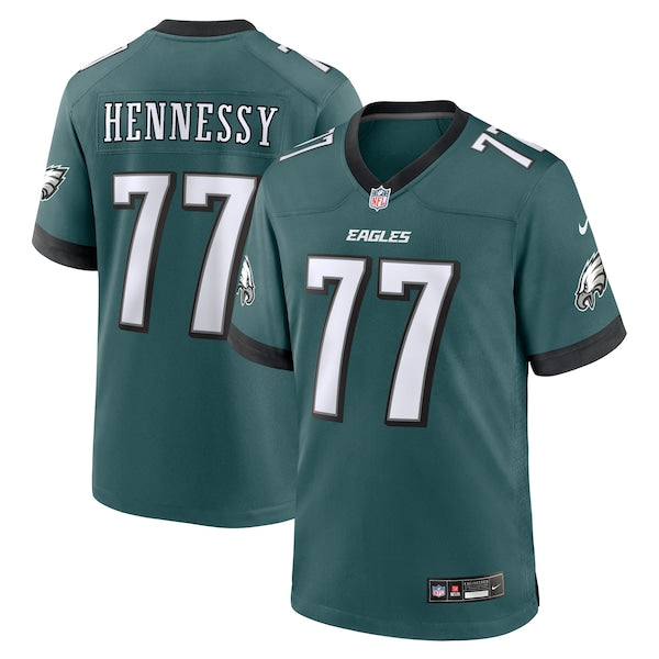 Matt Hennessy Philadelphia Eagles Nike Game Jersey - Midnight Green