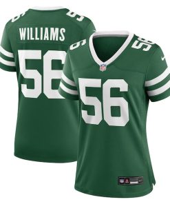 Quincy Williams New York Jets Nike Women's  Game Player Jersey?¨C Legacy Green