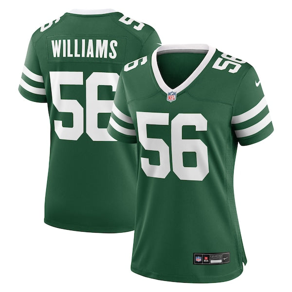 Quincy Williams New York Jets Nike Women's Game Player Jersey?ยจC Legacy Green