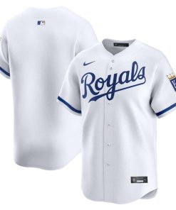 Kansas City Royals Nike Home Limited Jersey - White
