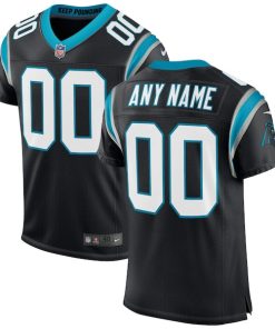 Carolina Panthers Nike Classic Custom Elite Jersey - Black