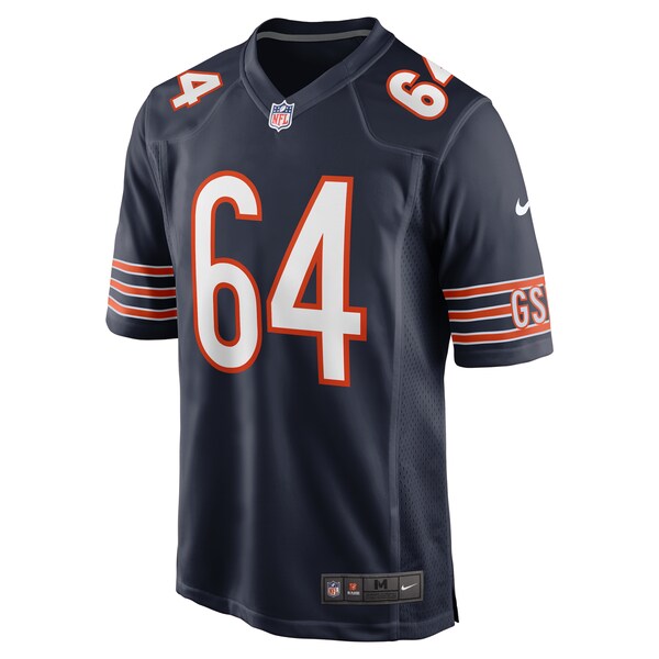 Nate Davis Chicago Bears Nike Game Jersey - Navy - Image 2