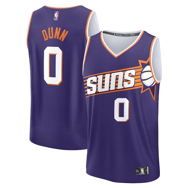 Ryan Dunn Phoenix Suns Youth 2024 NBA Draft Fast Break Player Jersey - Icon Edition - Purple