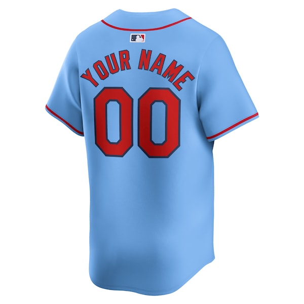 St. Louis Cardinals Nike Alternate Limited Custom Jersey?ยจC Light Blue - Image 3