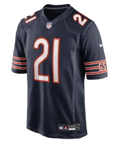 Alternative view of Travis Homer Chicago Bears Nike Team Game Jersey -  Navy