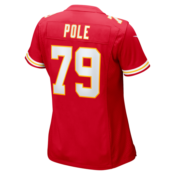 Esa Pole Kansas City Chiefs Nike Women's Team Game Jersey - Red - Image 3