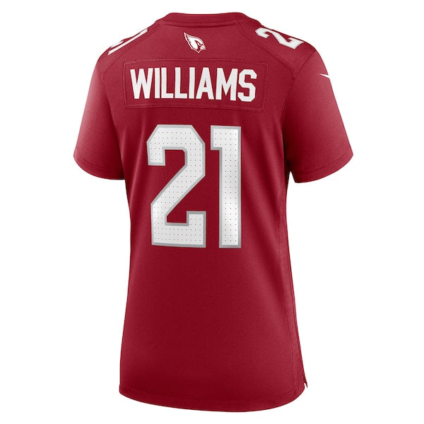 Garrett Williams Arizona Cardinals Nike Women's Game Jersey - Cardinal - Image 3