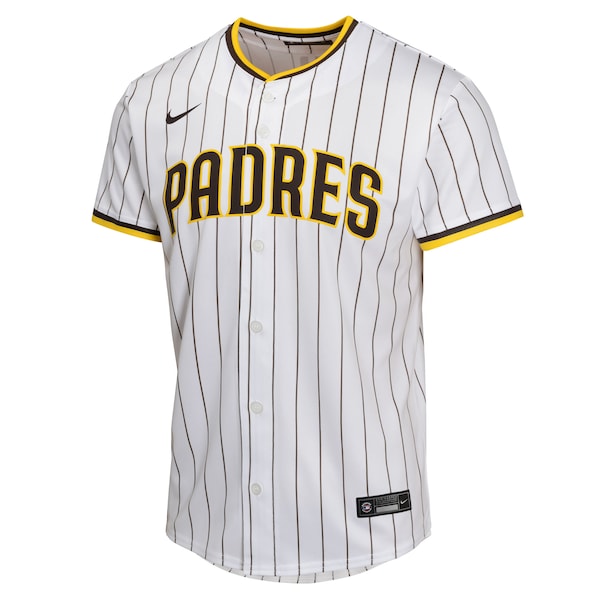 Jurickson Profar San Diego Padres Nike Youth Home Player Game Jersey - White - Image 2