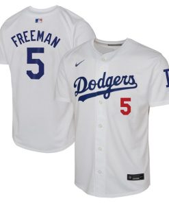 Freddie Freeman Los Angeles Dodgers Nike Youth Home Limited Player Jersey - White