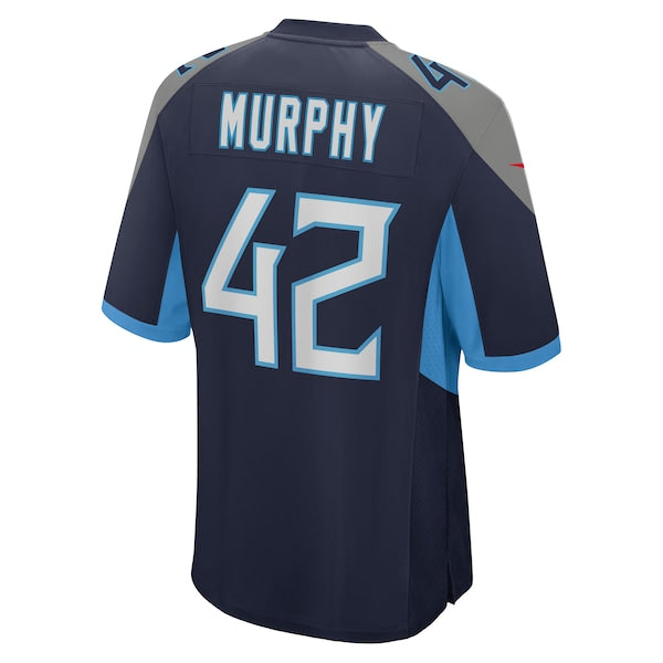 Caleb Murphy Tennessee Titans Nike Team Game Jersey - Navy - Image 3