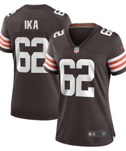 Siaki Ika Cleveland Browns Nike Women's Team Game Jersey -  Brown