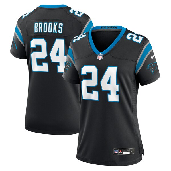 Jonathon Brooks Carolina Panthers Nike Women's Game Jersey - Black - Image 2