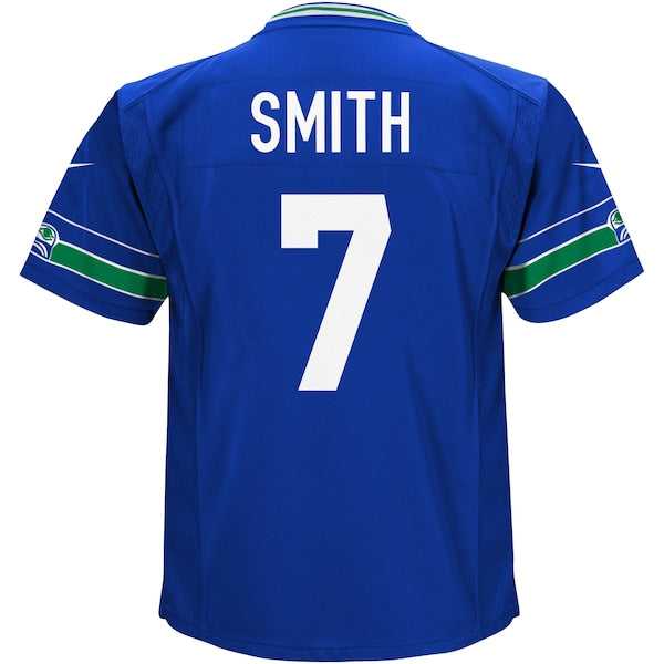 Geno Smith Seattle Seahawks Nike Preschool Game Jersey - Royal - Image 3