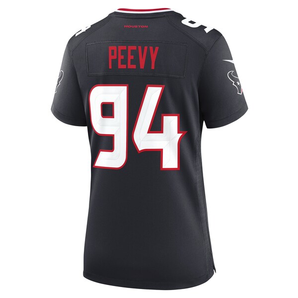 Jayden Peevy Houston Texans Nike Women's Team Game Jersey - Navy - Image 4