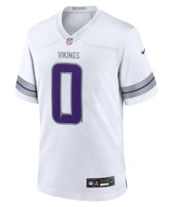 Alternative view of Ivan Pace Jr Minnesota Vikings Nike Alternate Game Player Jersey - White