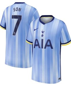Son Heung-Min Tottenham Hotspur Nike Youth 2024/25 Away Replica Player Jersey - Blue