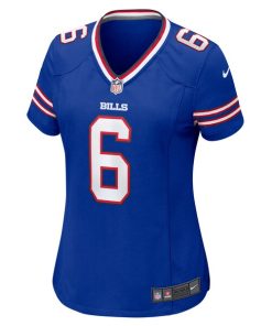 Alternative view of Shane Buechele Buffalo Bills Nike Women's Team Game Jersey -  Royal