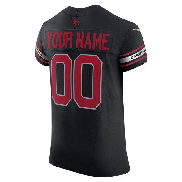 Arizona Cardinals Nike Vapor F.U.S.E. Elite Custom Jersey - Black - Image 3