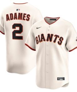 Willy Adames San Francisco Giants Nike Alternate Limited Player Jersey - Cream