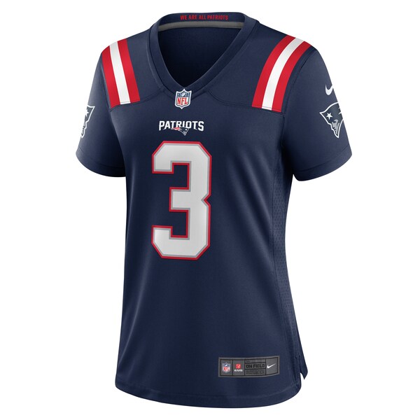 Demario Douglas New England Patriots Nike Women's Game Jersey - Navy - Image 7