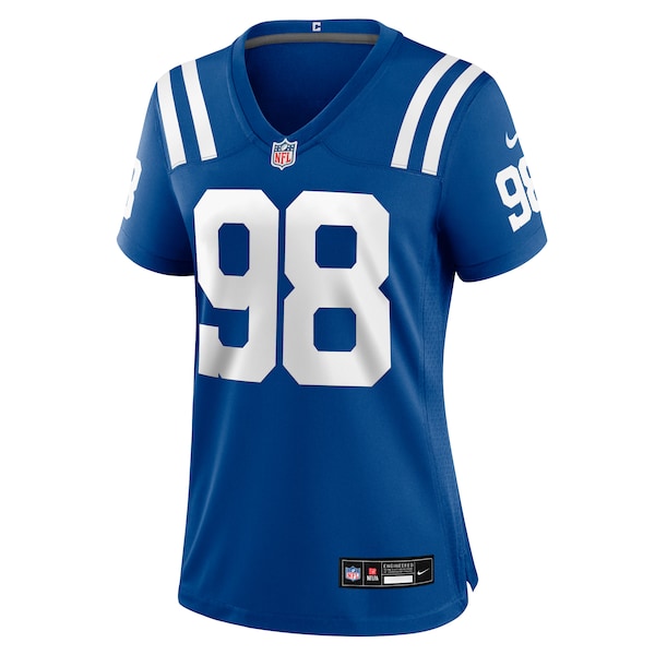 Eric Johnson II Indianapolis Colts Nike Women's Team Game Jersey - Royal - Image 3