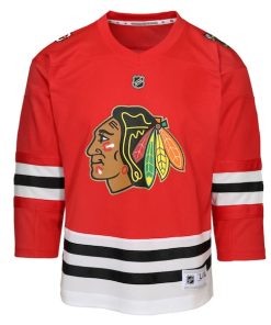 Alternative view of Chicago Blackhawks Preschool Centennial Replica Jersey - Red