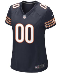 Alternative view of Chicago Bears Nike Women's Custom Game Jersey - Navy