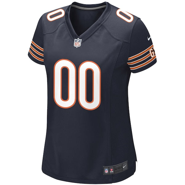 Chicago Bears Nike Women's Custom Game Jersey - Navy - Image 2
