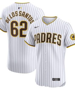 Enyel De Los Santos San Diego Padres Nike Home Elite Player Jersey - White