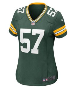 Alternative view of Brenton Cox Jr. Green Bay Packers Nike Women's  Game Jersey -  Green