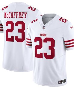 Christian McCaffrey San Francisco 49ers Nike  Vapor F.U.S.E. Limited Jersey - White