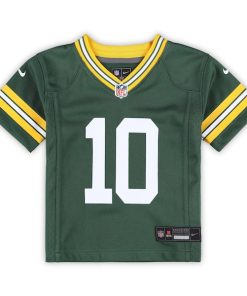Alternative view of Jordan Love Green Bay Packers Nike Toddler Game Jersey - Green