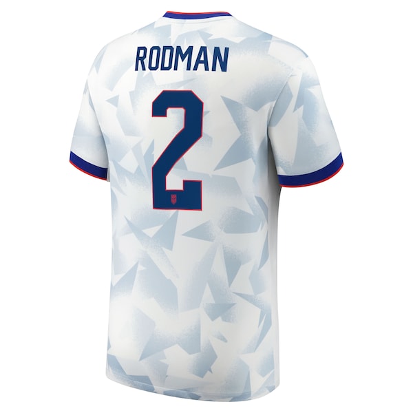 Trinity Rodman USMNT Nike 2025 Home Replica Player Jersey - White - Image 2