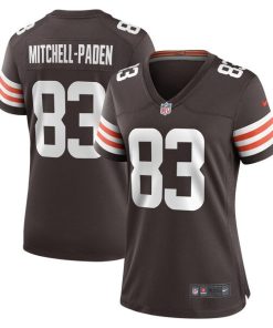 Zaire Mitchell-Paden Cleveland Browns Nike Women's Team Game Jersey -  Brown