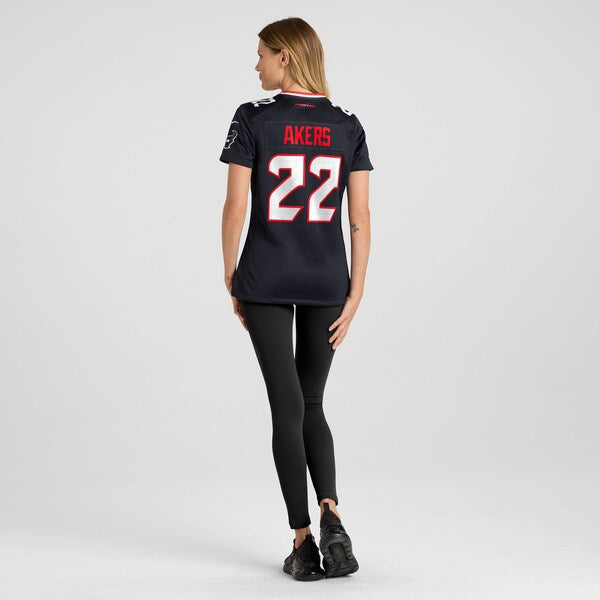 Cam Akers Houston Texans Nike Women's Team Game Jersey - Navy - Image 6